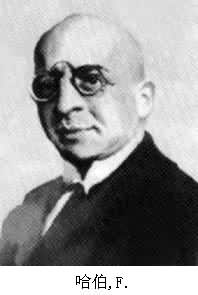 德国化学家哈伯逝世