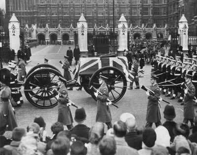 温斯顿·丘吉尔逝世(转自:历史上的今天。com)