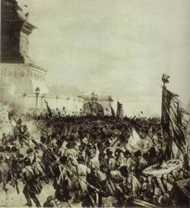法国“二月革命”爆发