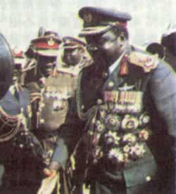 乌干达统治者伊迪·阿明·达达被赶下台(转自:历史上的今天。中国)