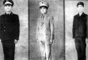 中国海陆空统一换着新制式服装